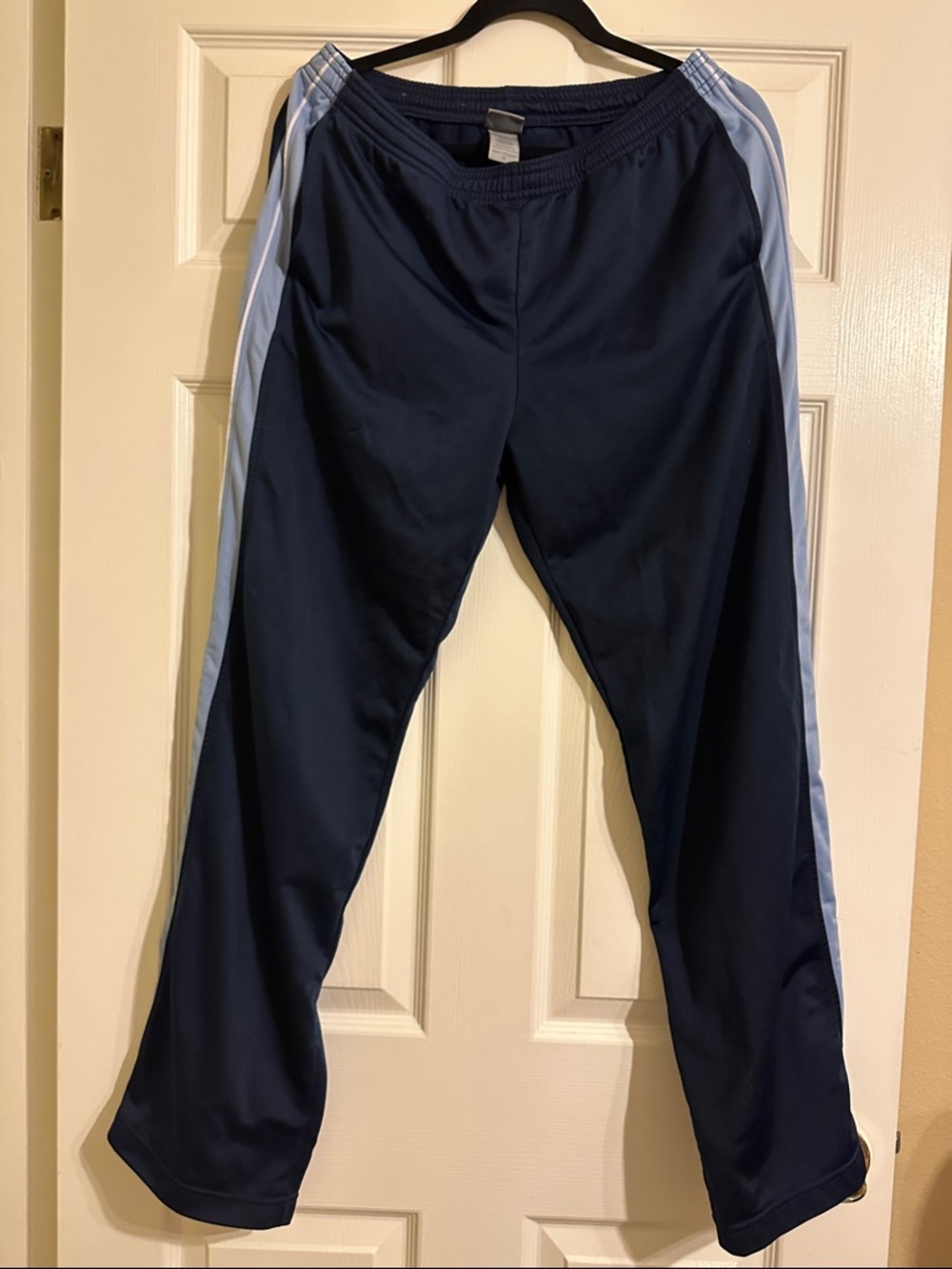 C9 by Champion Navy Blue Side Stripe Track Pants